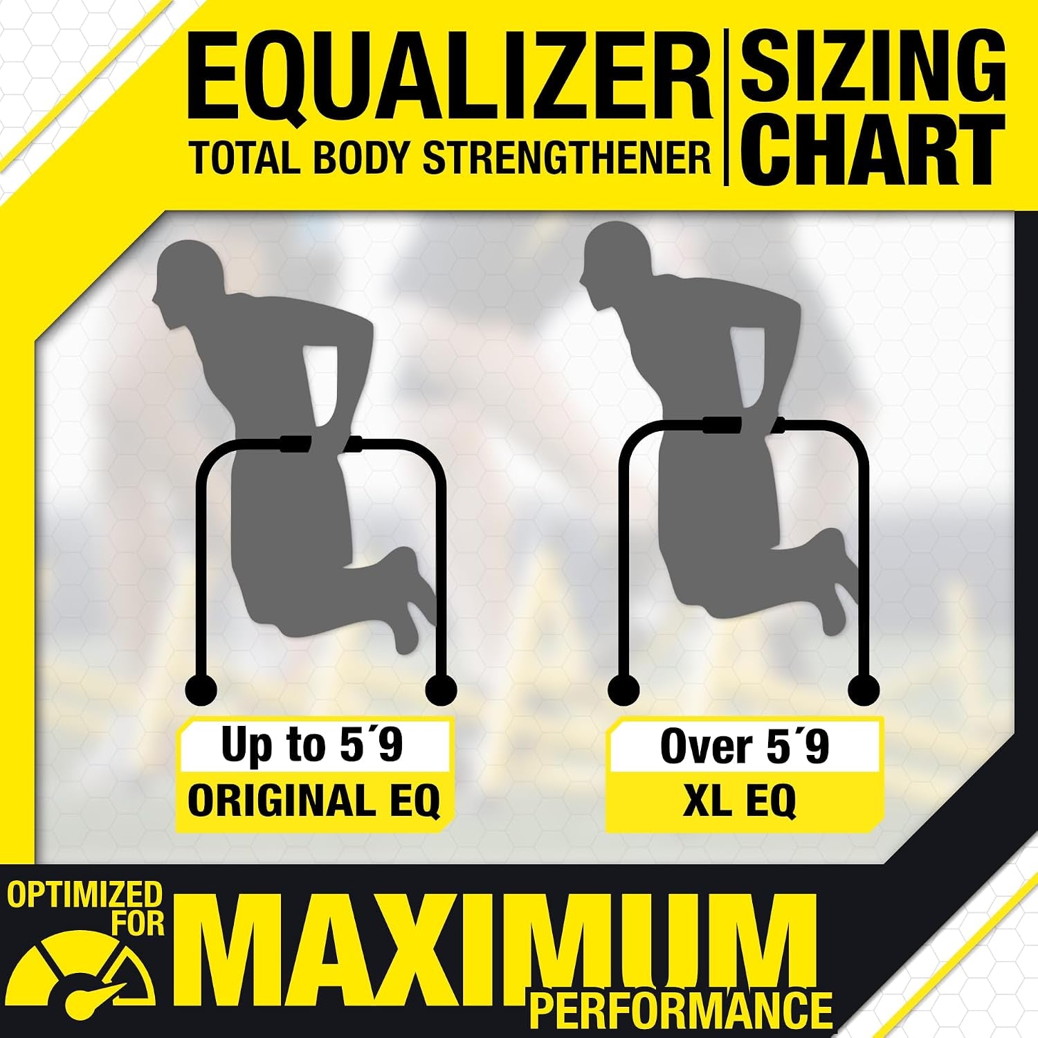 Lebert Equalizer Total Body Strengthener – Dip Station - Standard & XL